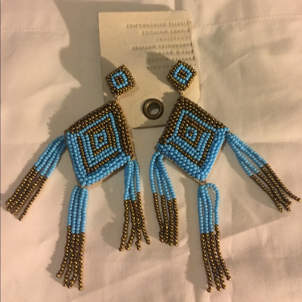 Anthroplogie earrings by DEEPA